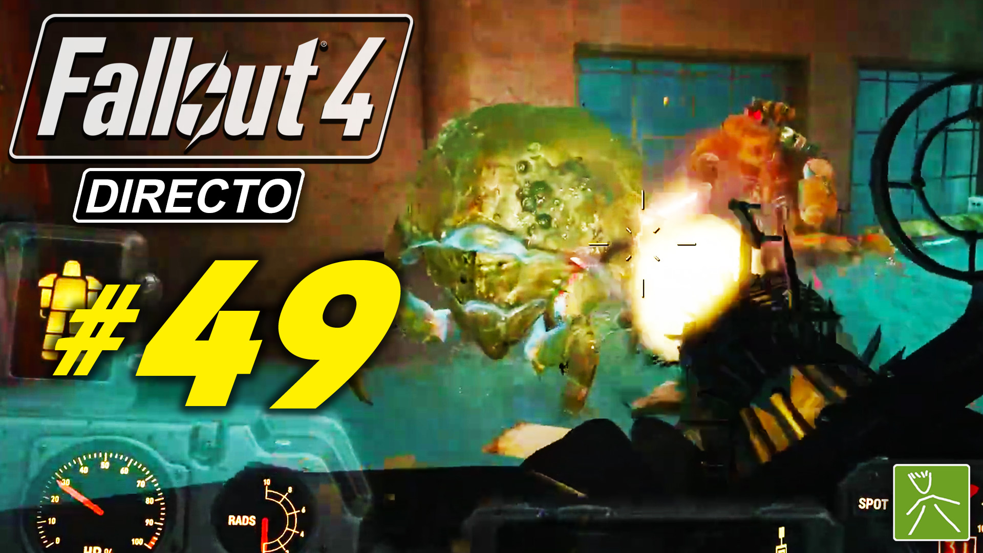Fallout 4 ep49 | Directo | En los tuneles de Nuka World