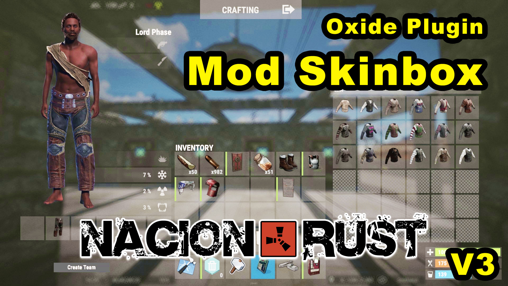 Nacion Rust v3 ep05 | Mod Skinbox Actualizado
